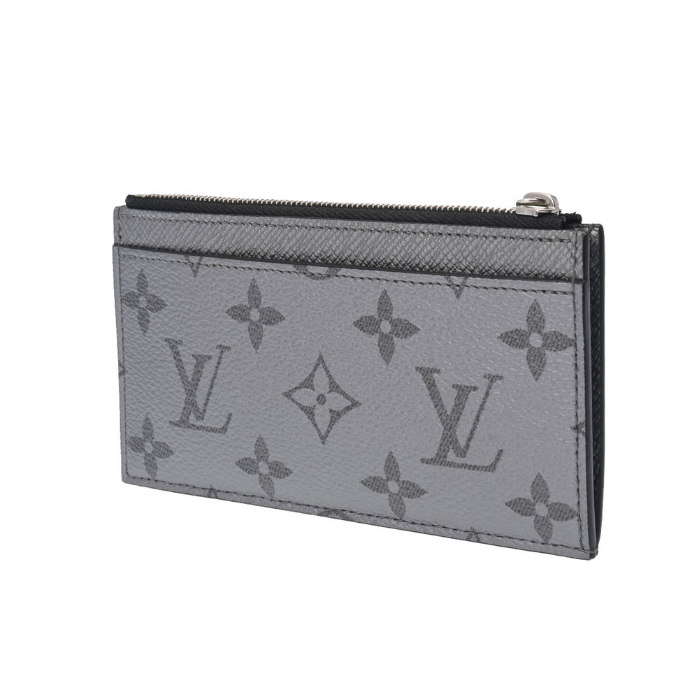 Louis Vuitton Coin Taiga Monogram Card Taigarama Holder Case - Picture 2 of 12